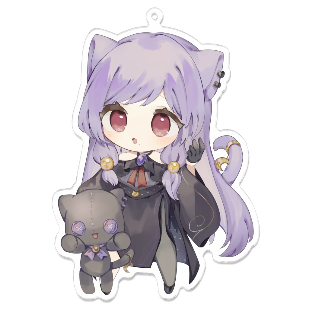 アクリルキーホルダー（あおい＆ねこなっぷず）