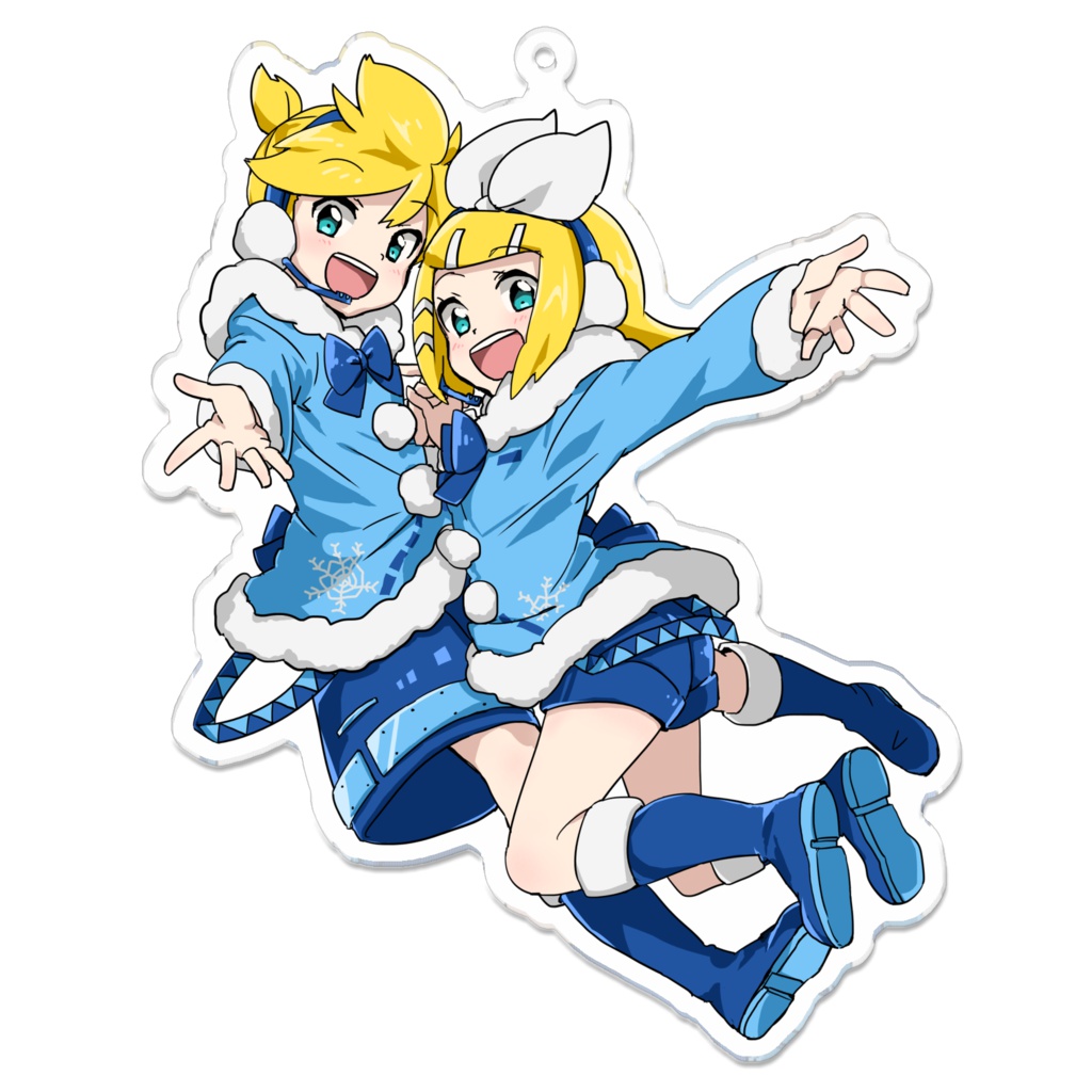 鏡音アクリルキーホルダー
