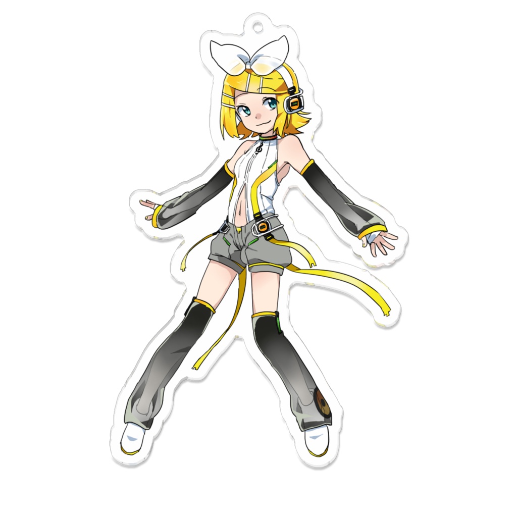 鏡音リン アクリルキーホルダー