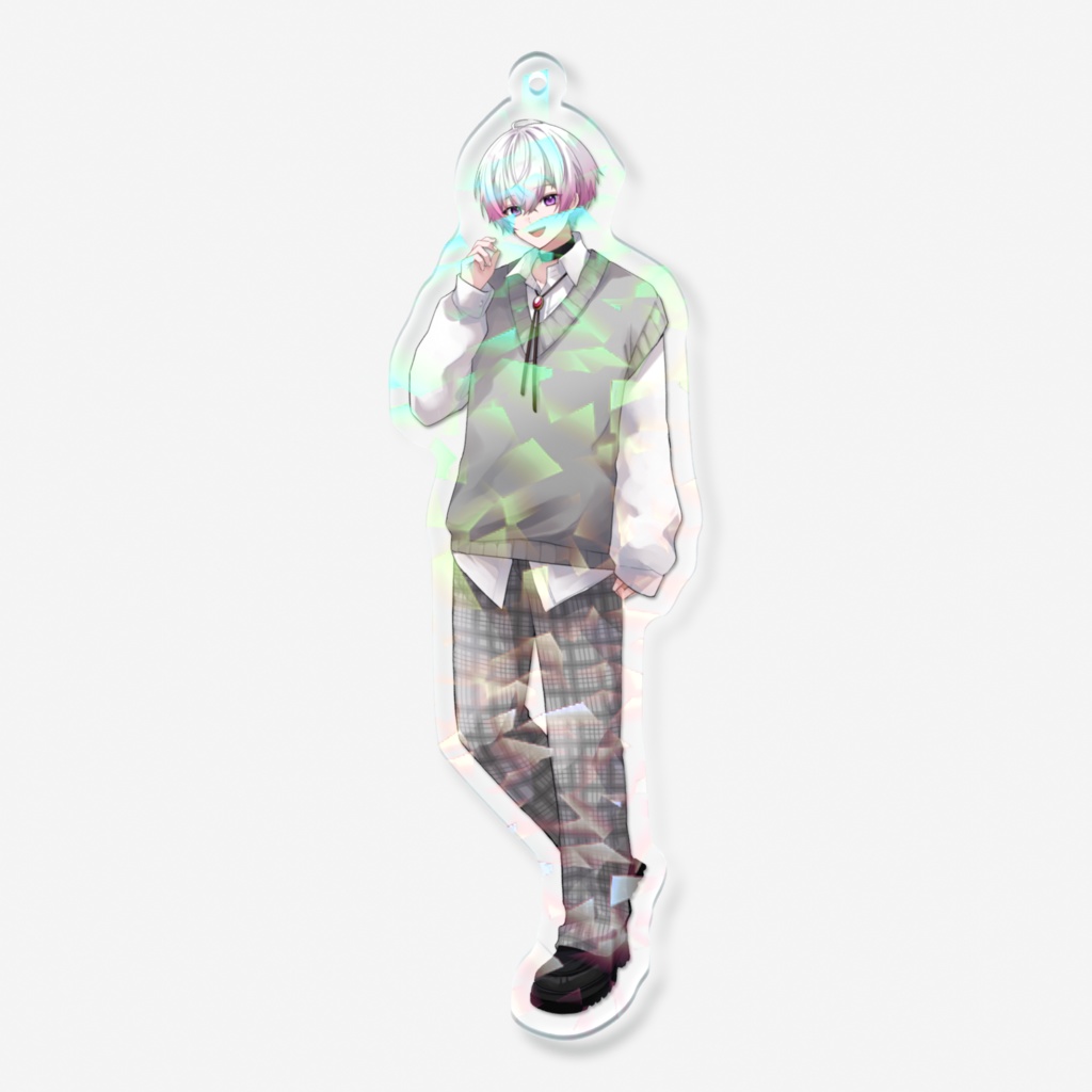 のさか笑顔Ver./ホログラムアクリルキーホルダー