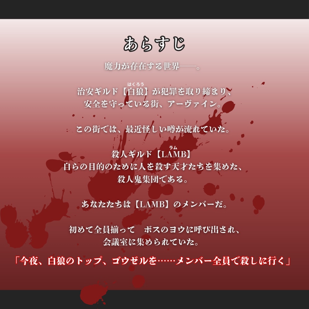マーダーミステリー「今宵死神は踊る」
