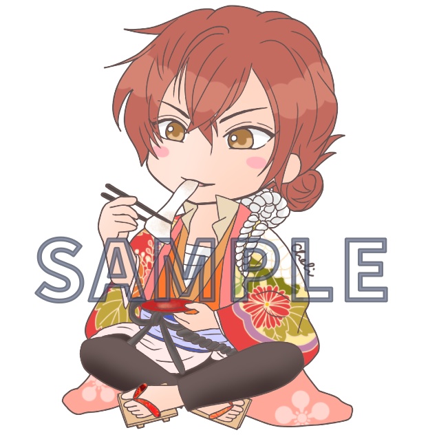 イケメン戦国 全武将おすわりアクキー 安土勢