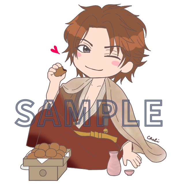 イケメン戦国 全武将おすわりアクキー 春日山勢