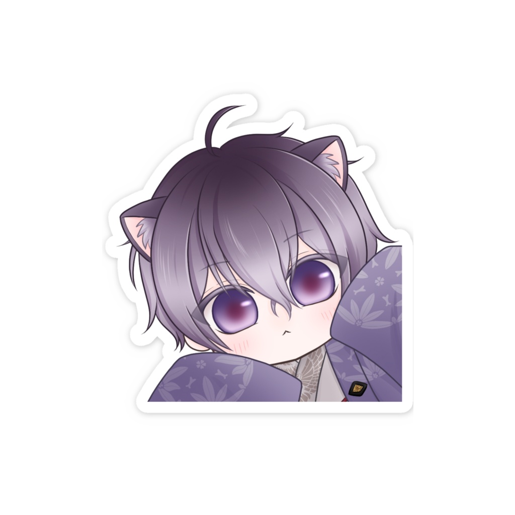 ぴょっこりステッカー