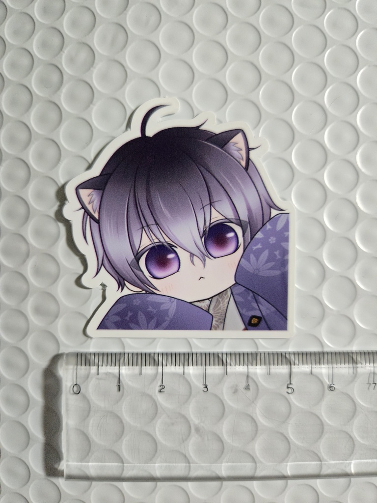 ぴょっこりステッカー