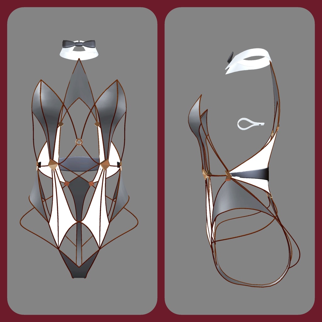 イマジナリー・バニー(紐バニー)量産型 HB02wo(ウルフェリアちゃん用)