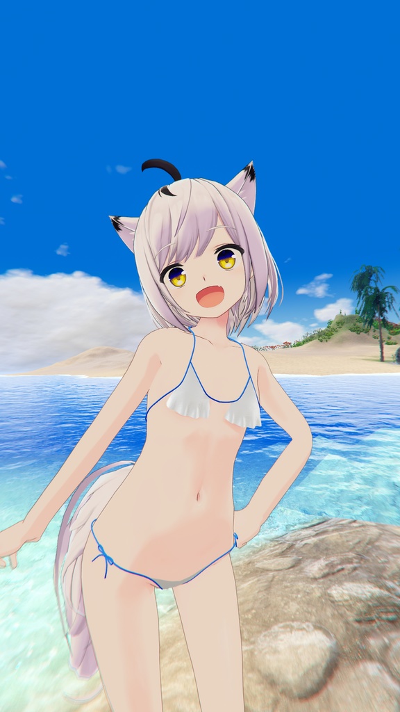 MB04 ミニフリルビキニ /(狐九里るるちゃん用)