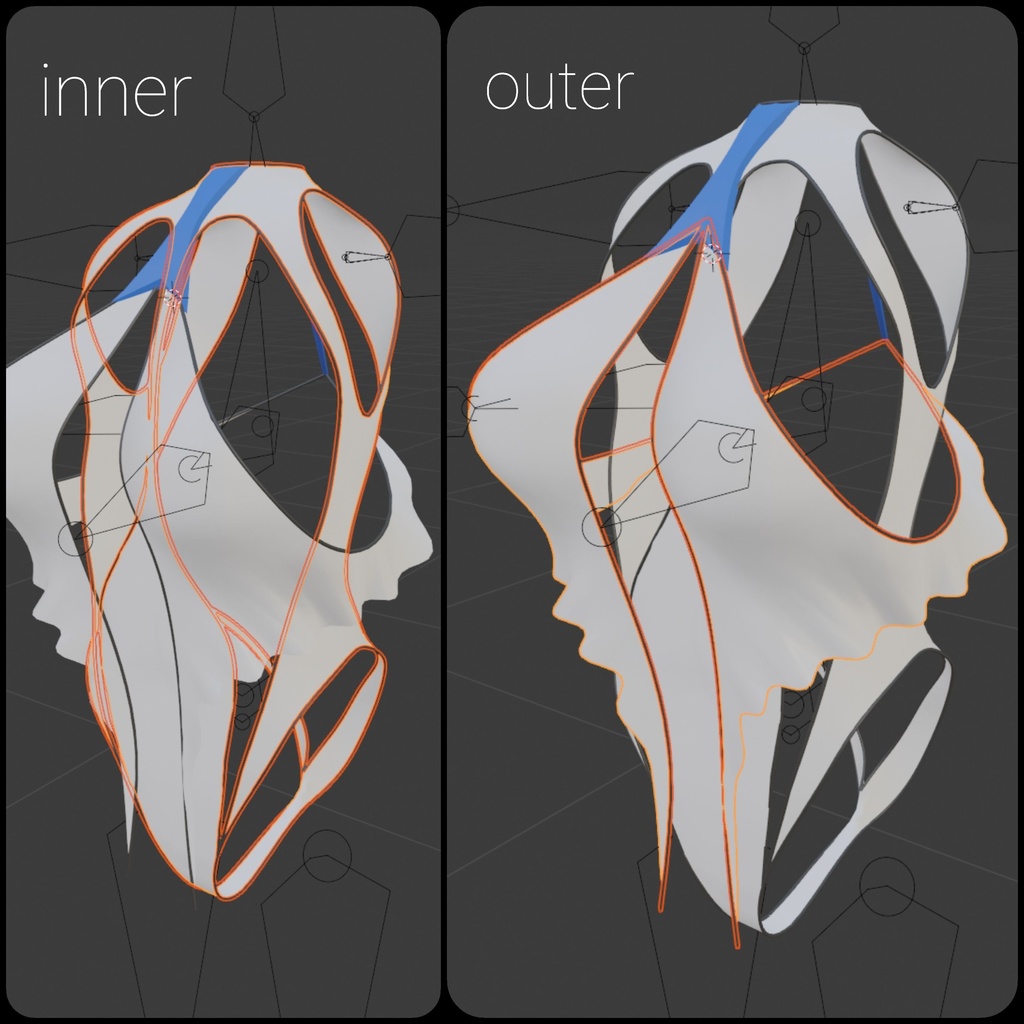 競泳水着(の概念) KM01 /(ティコちゃん用)