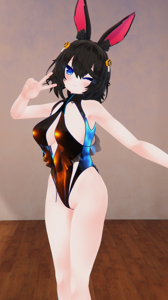 競泳水着(の概念) KM01 /(ティコちゃん用)