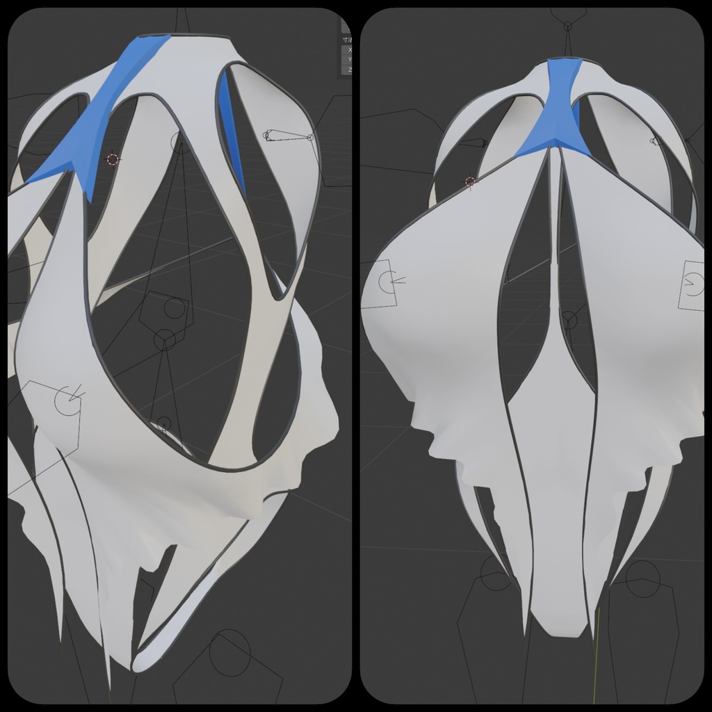 競泳水着(の概念) KM01 /(ティコちゃん用)