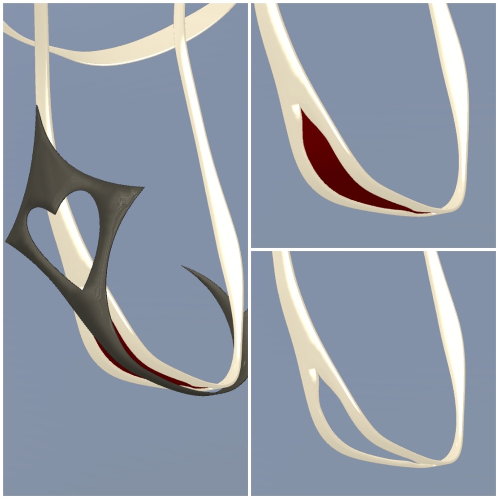 リボン紐 RH01 くろなつちゃん用