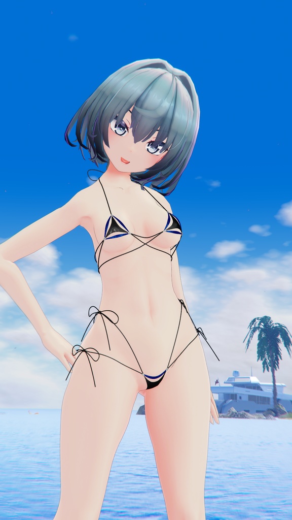 可変式マイクロビキニ MB11 (Flastoreアバター用)