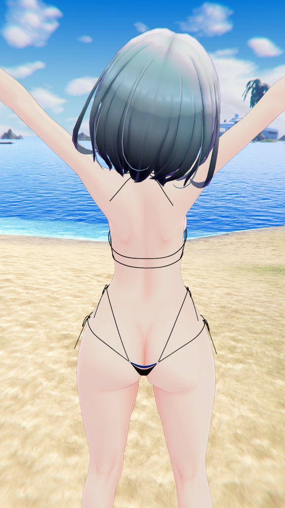 可変式マイクロビキニ MB11 (Flastoreアバター用)