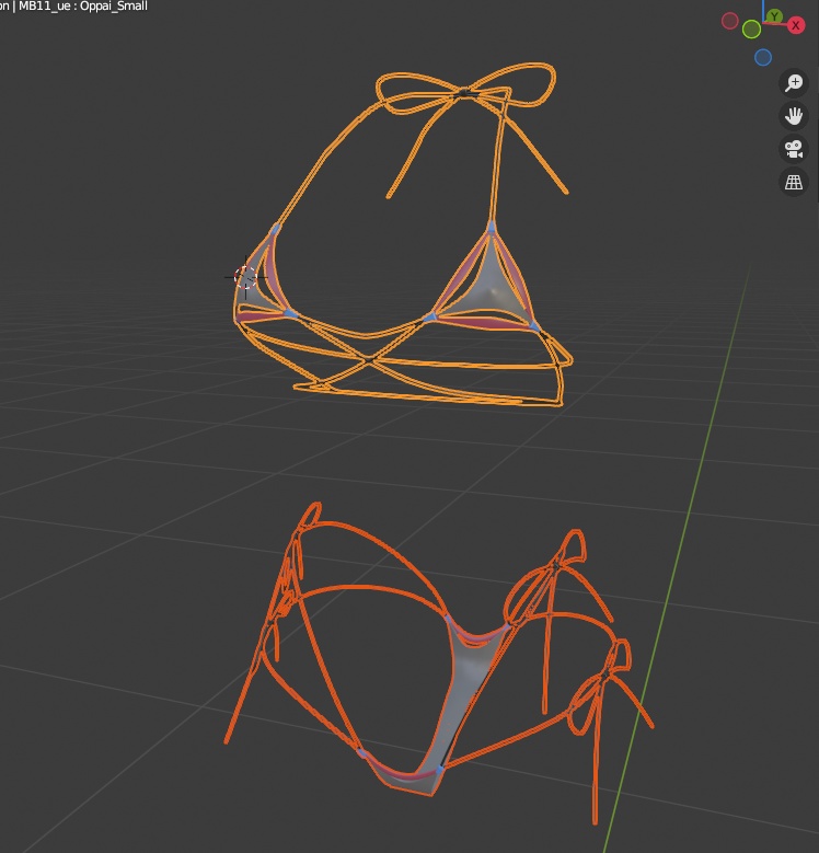 可変式マイクロビキニ MB11 (モフィラちゃん用)