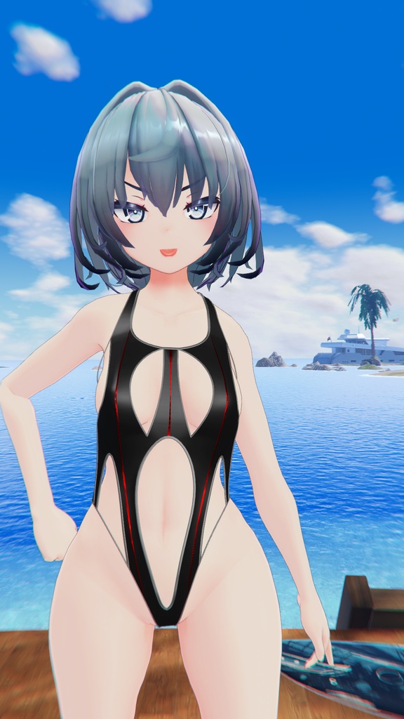 イマジナリー競泳水着(Flastoreアバター用) KYM04