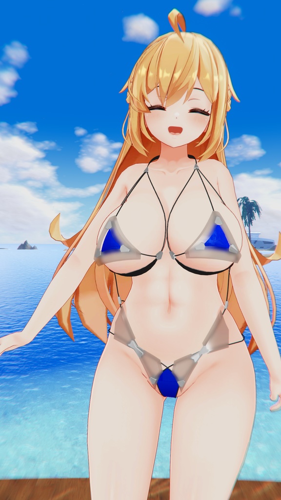 HM10 可変式紐水着 セリアちゃん用