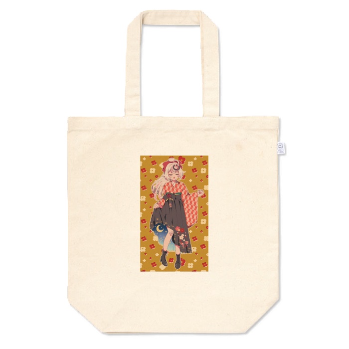 レトロ兎愛トートバッグ