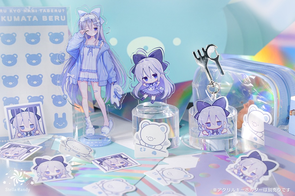 【COMIC1☆26新作】白熊汰べるちゃんグッズセット