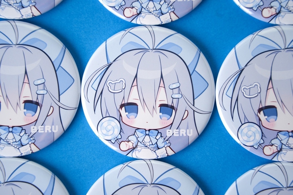 【C106新作】白熊汰べるちゃん 缶バッジ(単品)