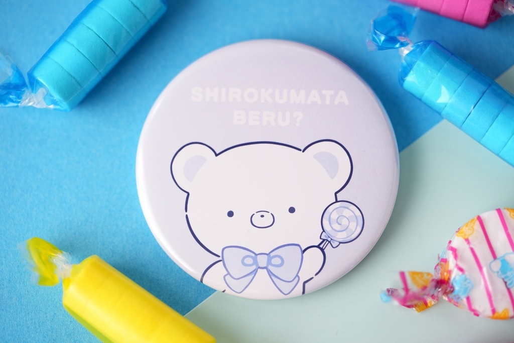 【C106新作】白熊汰べるちゃん 缶バッジ（単品）