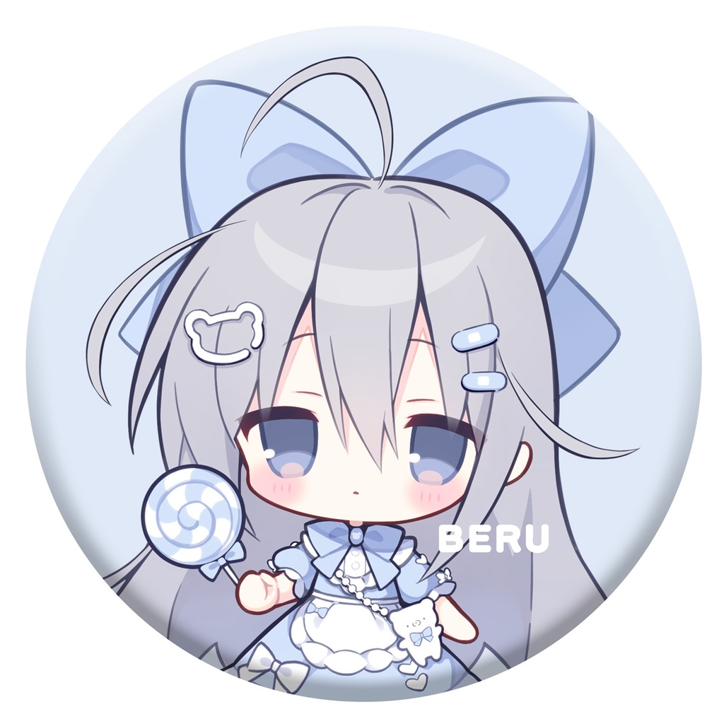 【C106新作】白熊汰べるちゃん 缶バッジ(単品)