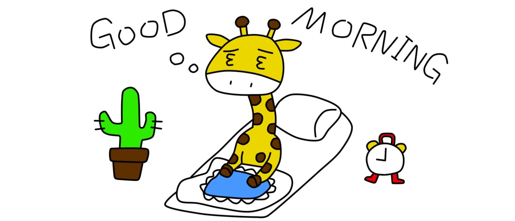 めざましキリンTシャツ(レディース用)