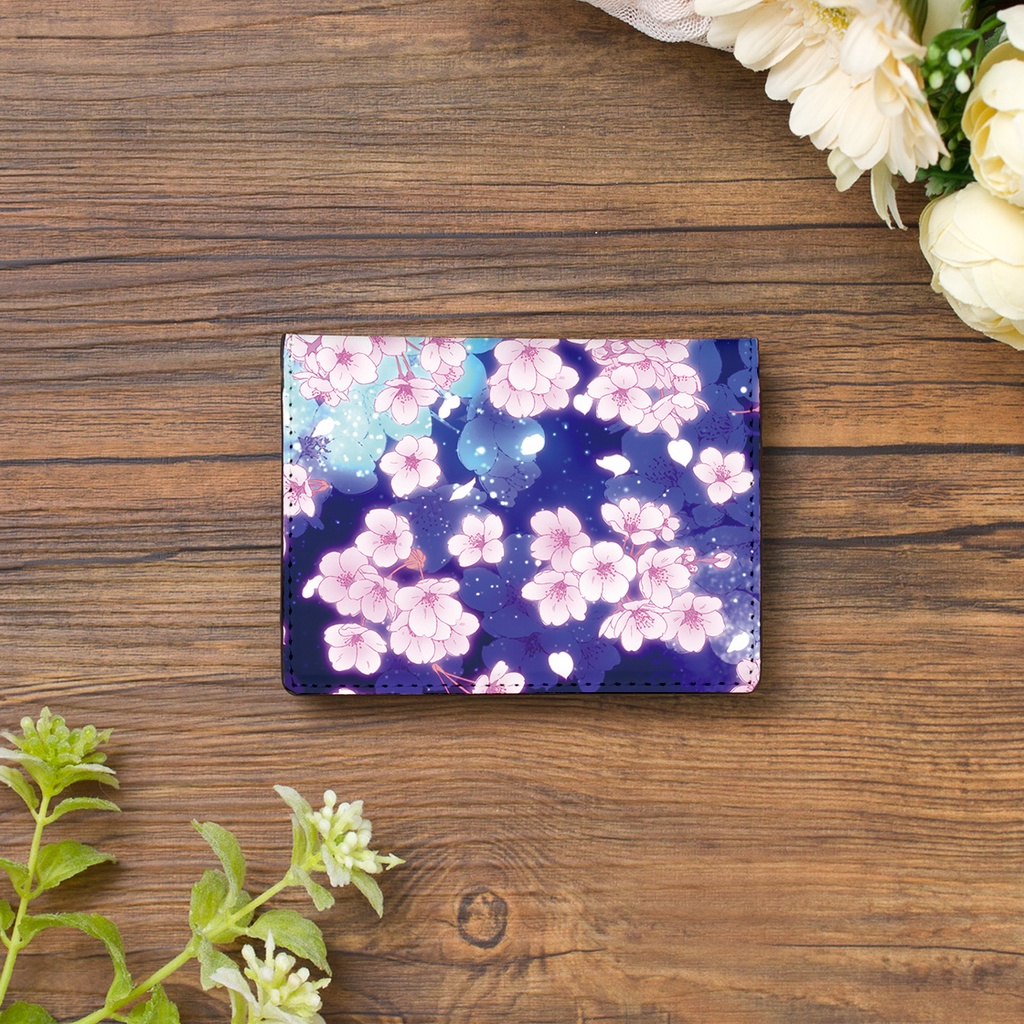 【Hanayukiオリジナル カードケース・名刺入れ】夜桜