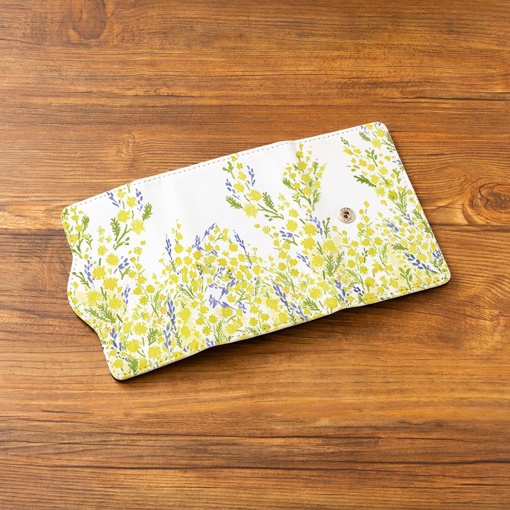 【Hanayukiオリジナル キーケース】ミモザ【花柄】