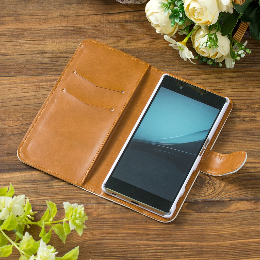 【カメラ穴あり】iPhone/Android対応 紫陽花【手帳型スマホケース】