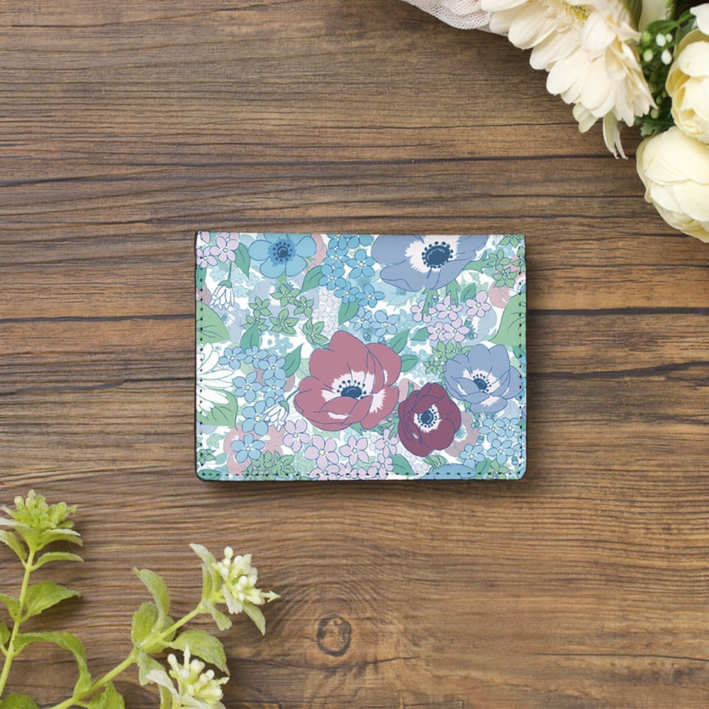 【Hanayukiオリジナル カードケース・名刺入れ】アネモネシアン