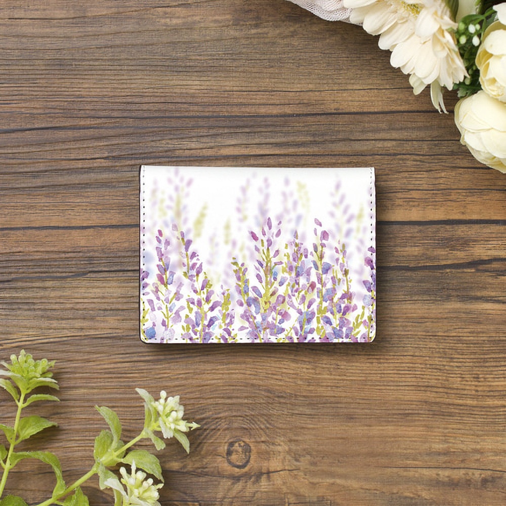 【Hanayukiオリジナル カードケース・名刺入れ】藤の花