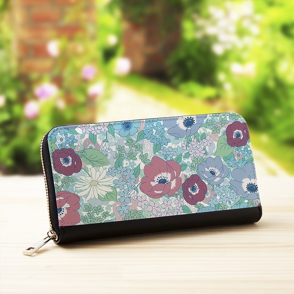 【長財布】アネモネシアン【花柄】