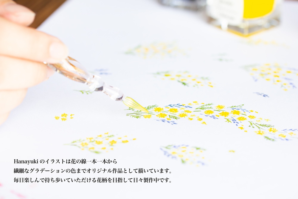 【長財布】ローズガーデンピンク【花柄】