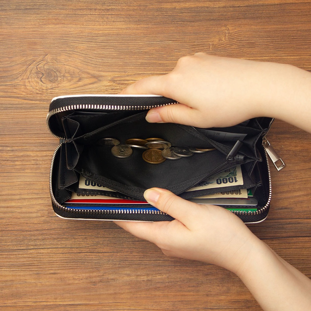 【長財布】藤の花【花柄】