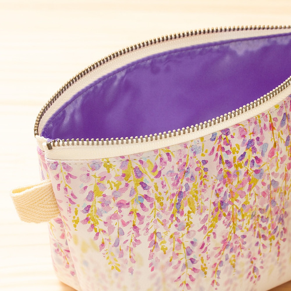 * Hanayuki オリジナルポーチ * 藤の花