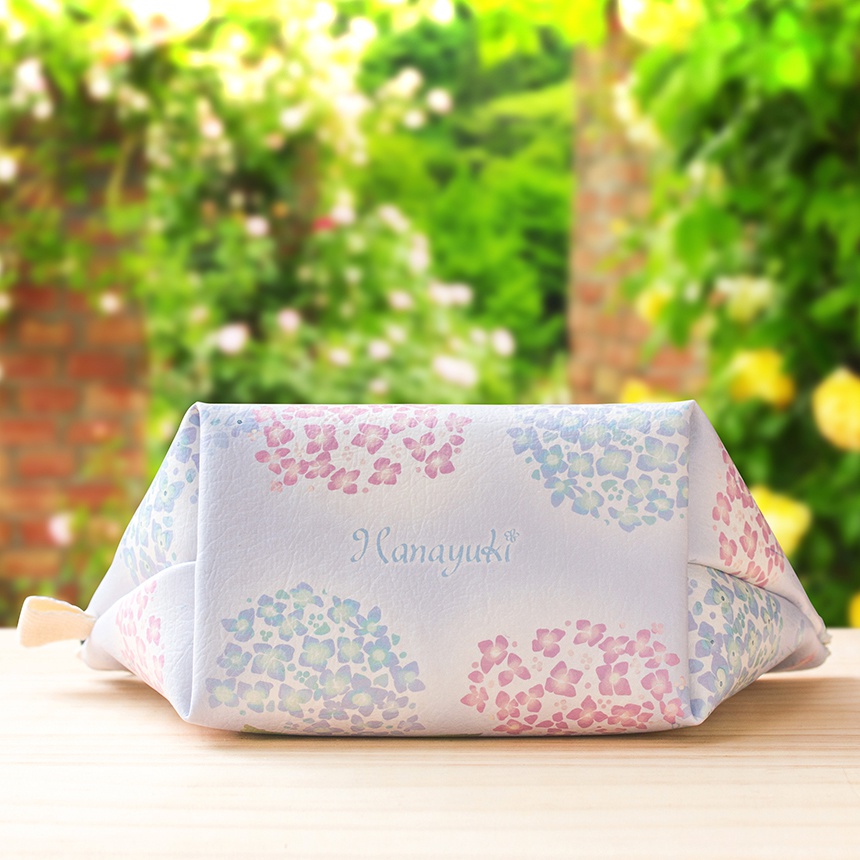 * Hanayuki オリジナルポーチ *紫陽花みずいろ