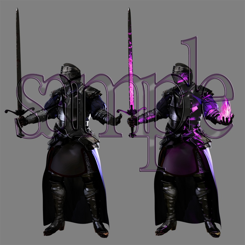 闇堕ち上級騎士_Fallen Elite Knight