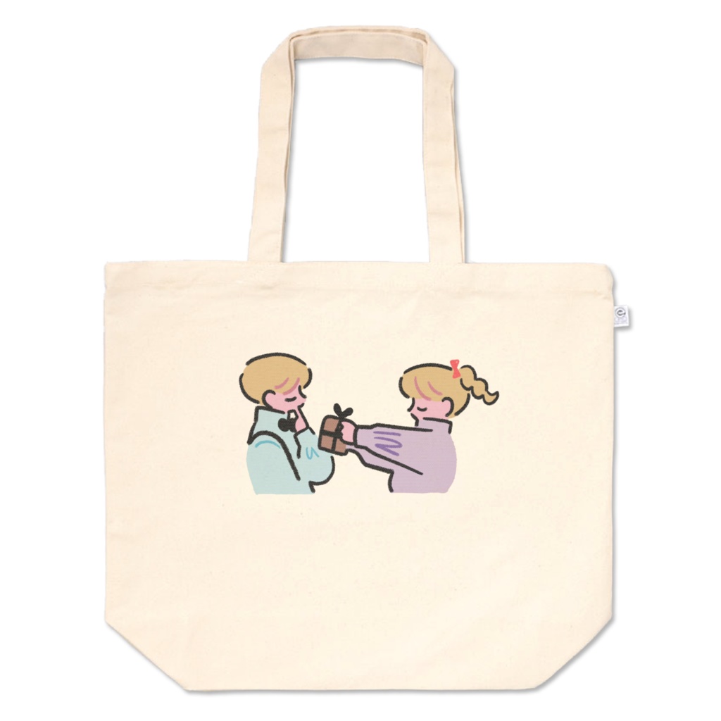 happy Valentine トートバッグ