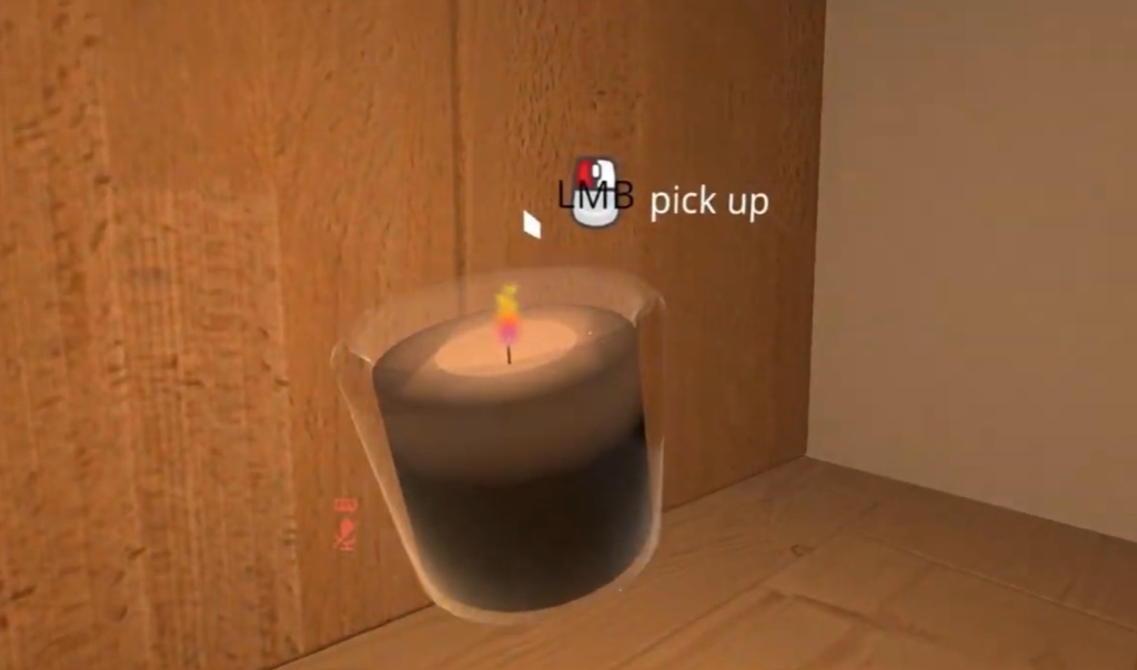 溶ける!揺らめく!アロマキャンドル / real candle