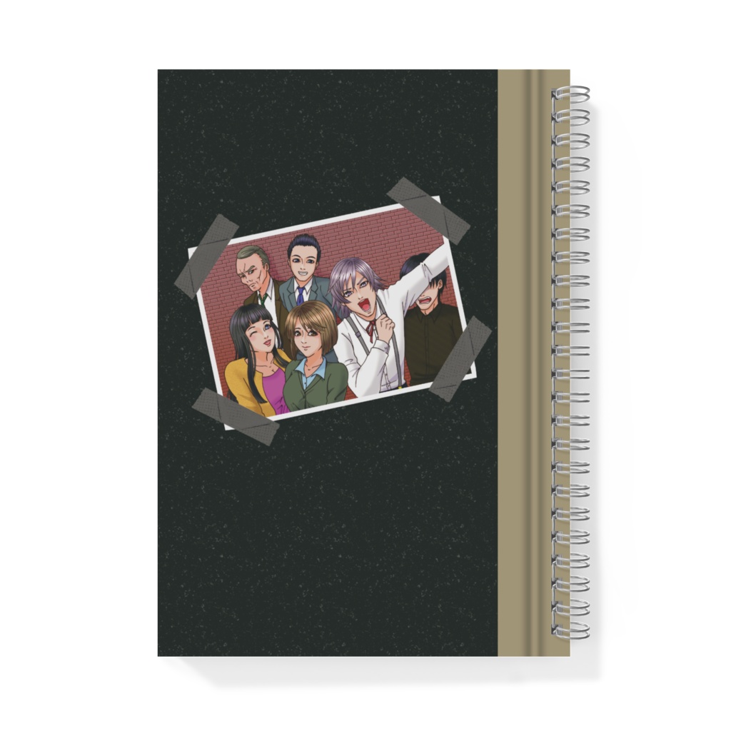 癸生川探偵事務所 事件ファイル風メモ帳(A5)