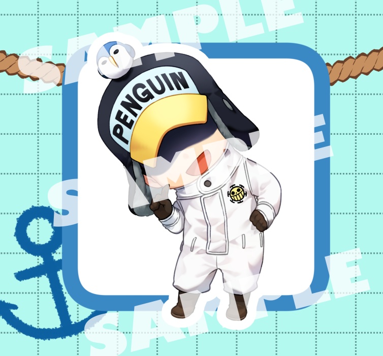 ペンギン アクリルキーホルダー