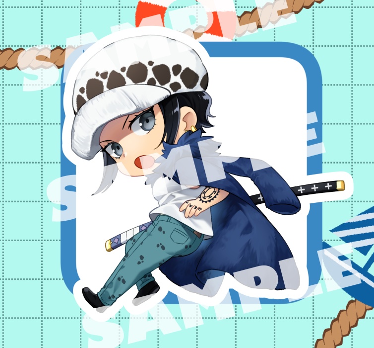 女体化ロー アクリルキーホルダー