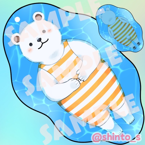 水面アクキー　ベポ