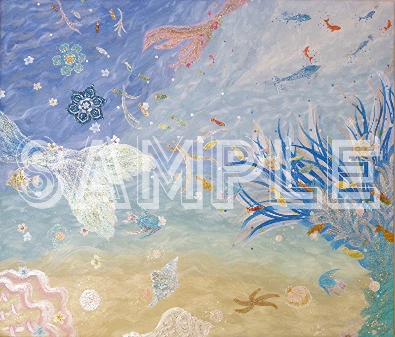 Mermaid(キャンバス F10)