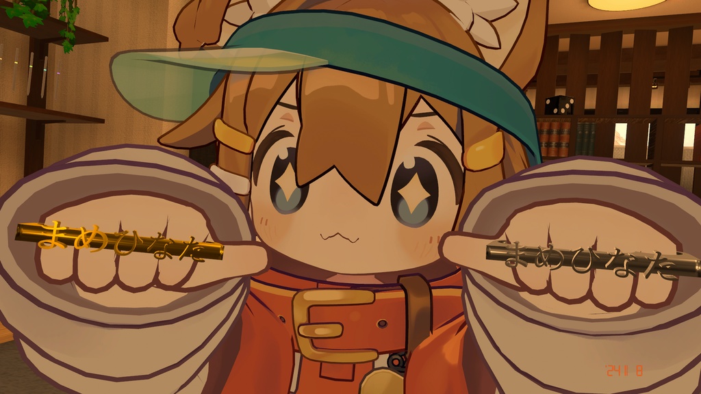 【VRChat】まめひなっくる