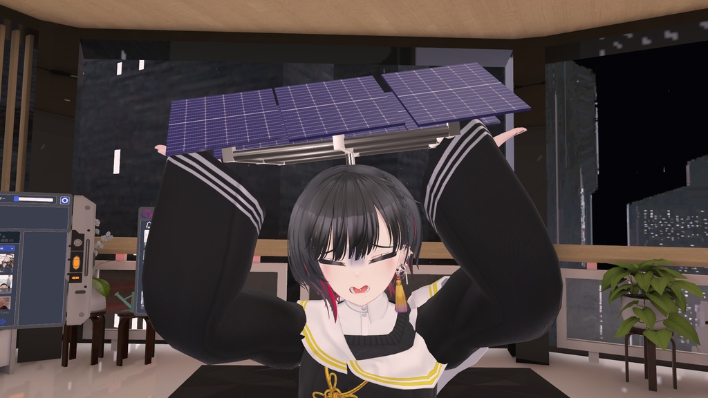 【VRChat】ソーラーパネルヘイロー