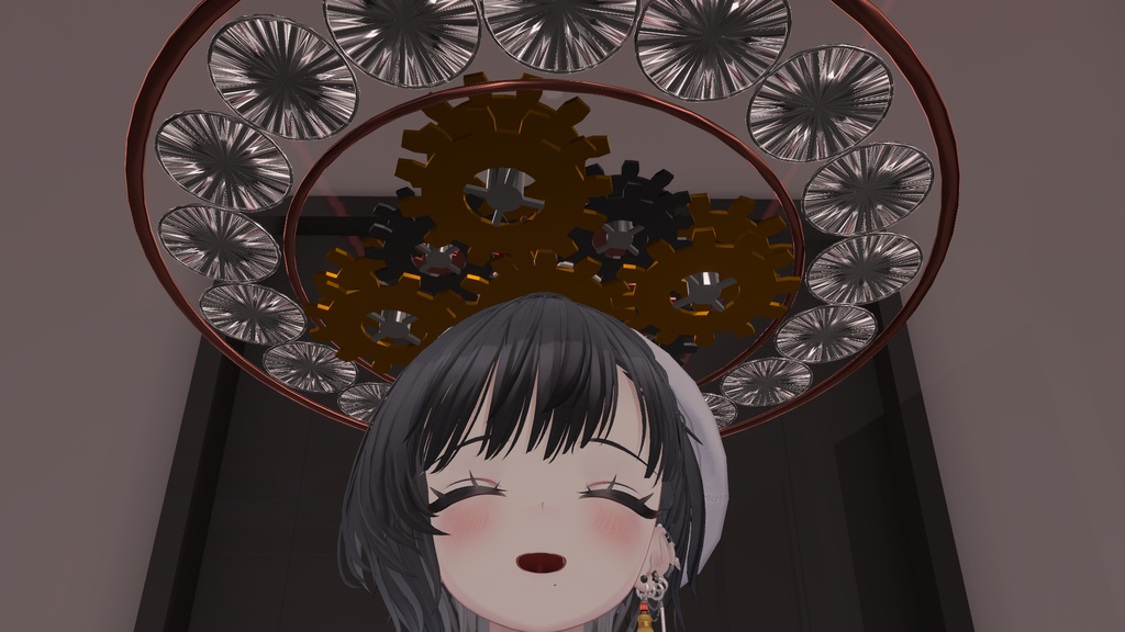 【VRChat】歯車ヘイロー