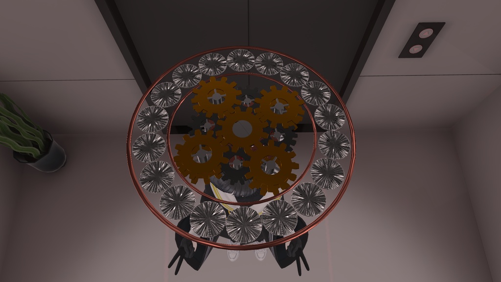 【VRChat】歯車ヘイロー