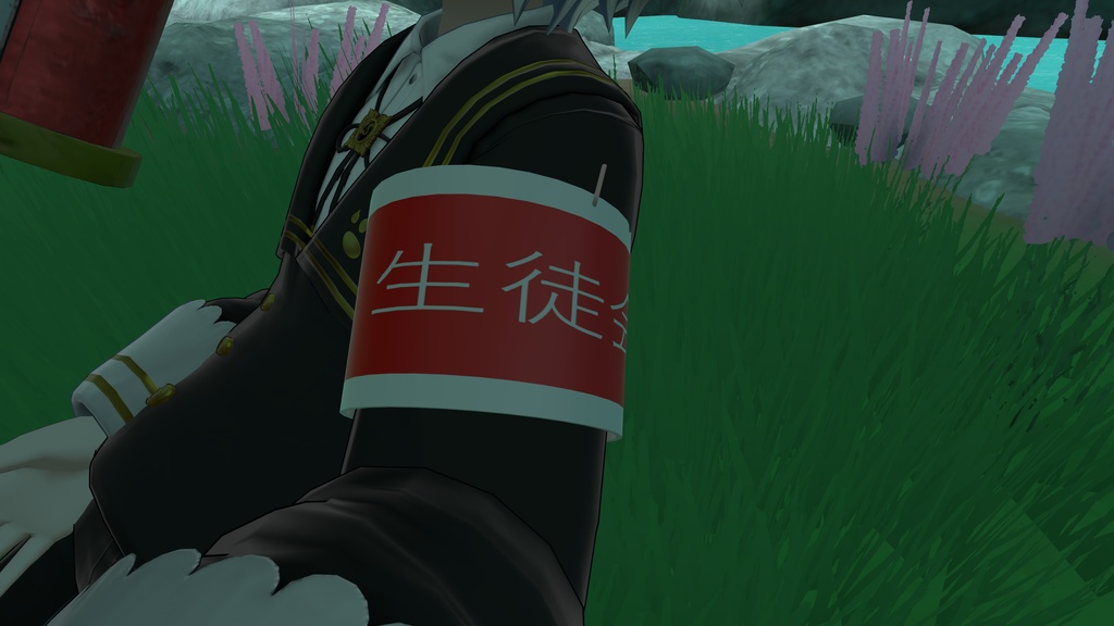 【VRChat】ラルフ君用腕章 【MA】