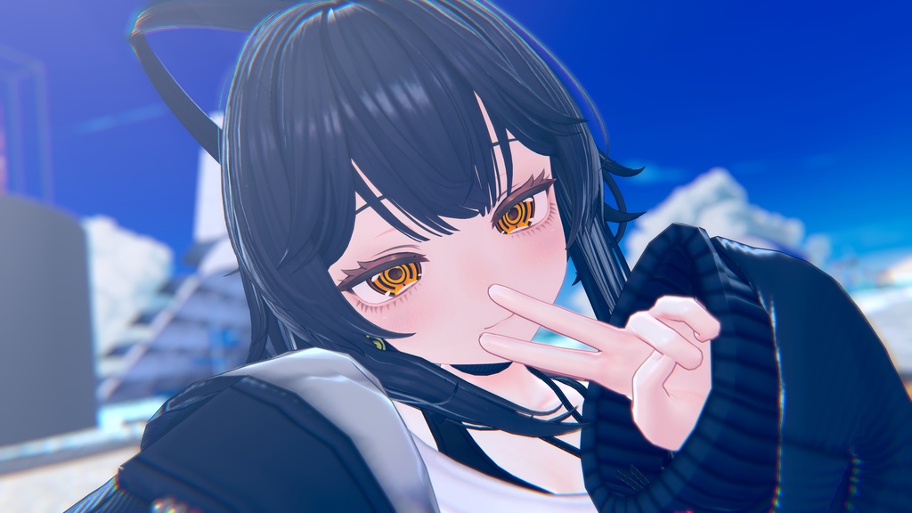【13アバター対応】D2 Eye Texture